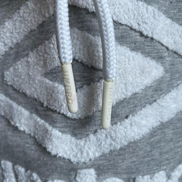 Umbro Urban Outfitters Gray Sleeveless Crop Hoodie Sweatshirt XXL - Picture 2 of 7